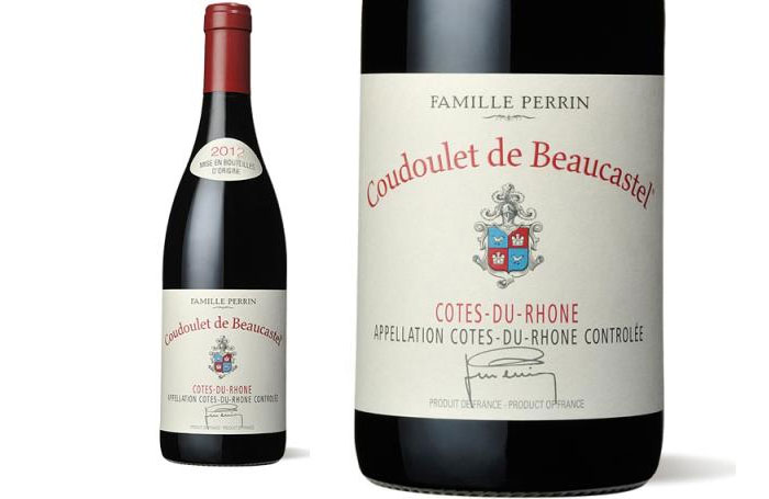 CHATEAU DE BEAUCASTEL : Coudoulet de Beaucastel - Côtes du Rhône rouge