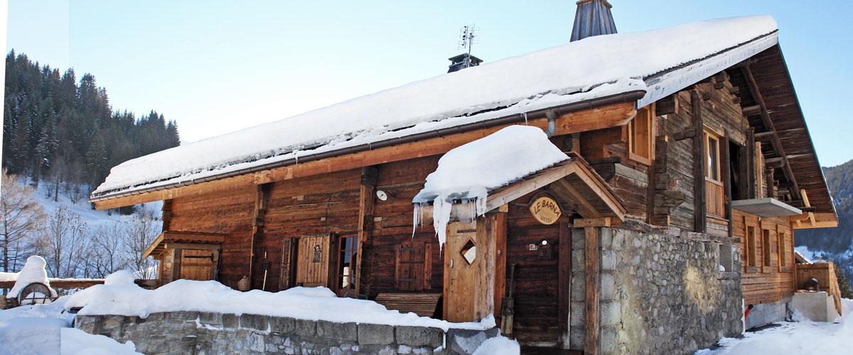 location appartement dans magnifique chalet au départ des pistes et à proximité du village