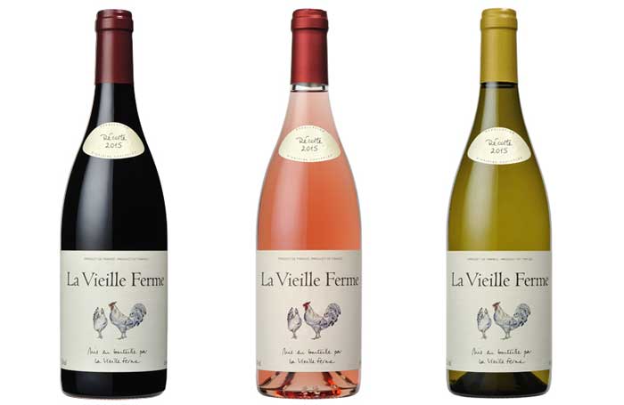 rouge Ventoux, Rosé Luberon, Blanc Luberon