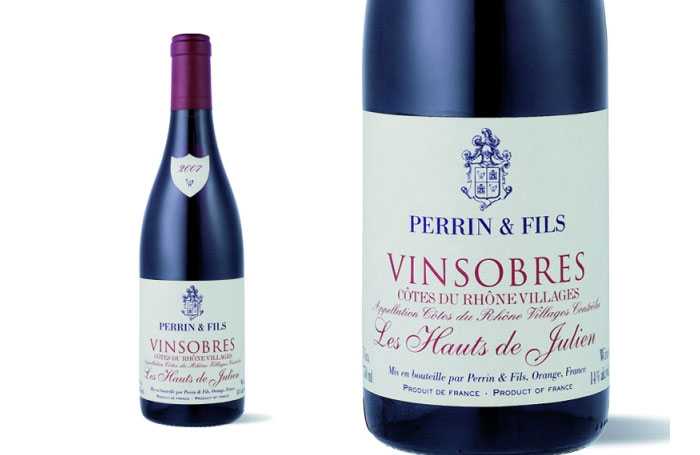 Vinsobres Côtes du Rhônes "Les Hauts de Julien" Vieilles Vignes