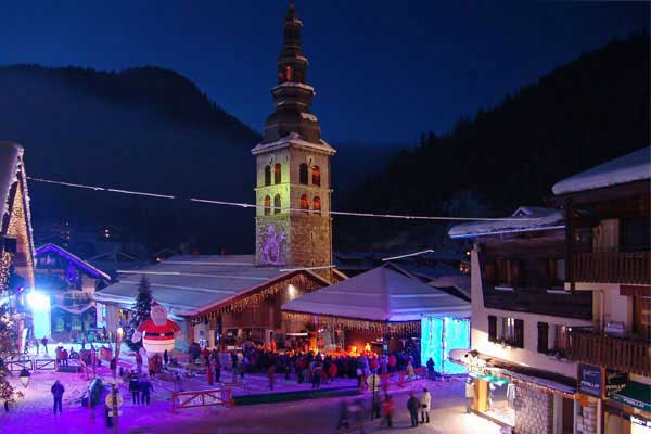 fête de Noël à La Clusaz