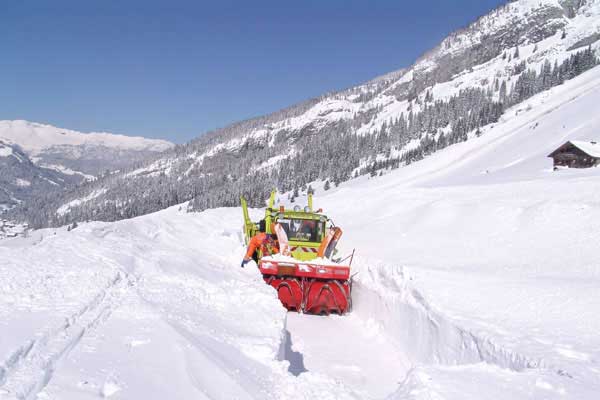 camion fraise à neige