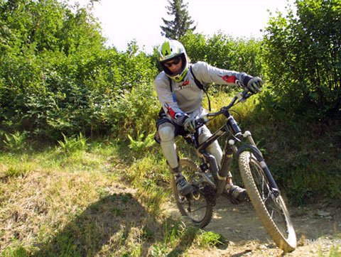 circuit de vtt de la Clusaz